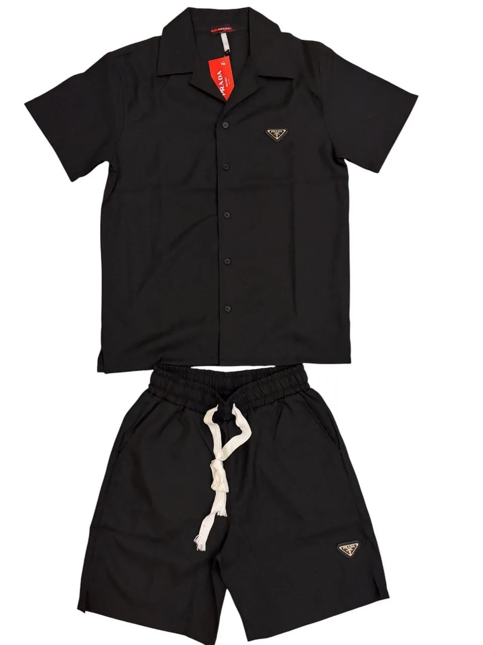 COMPLETO PRADA T-SHIRT & SHORTS dettaglio prodotto