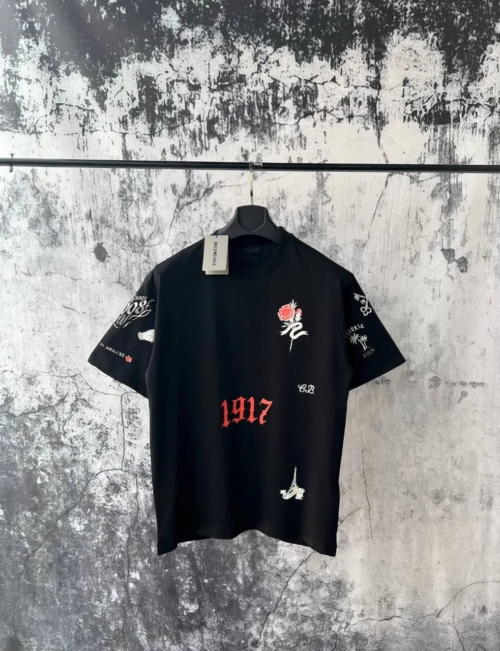 T-SHIRT BALENCIAGA TATTOO
