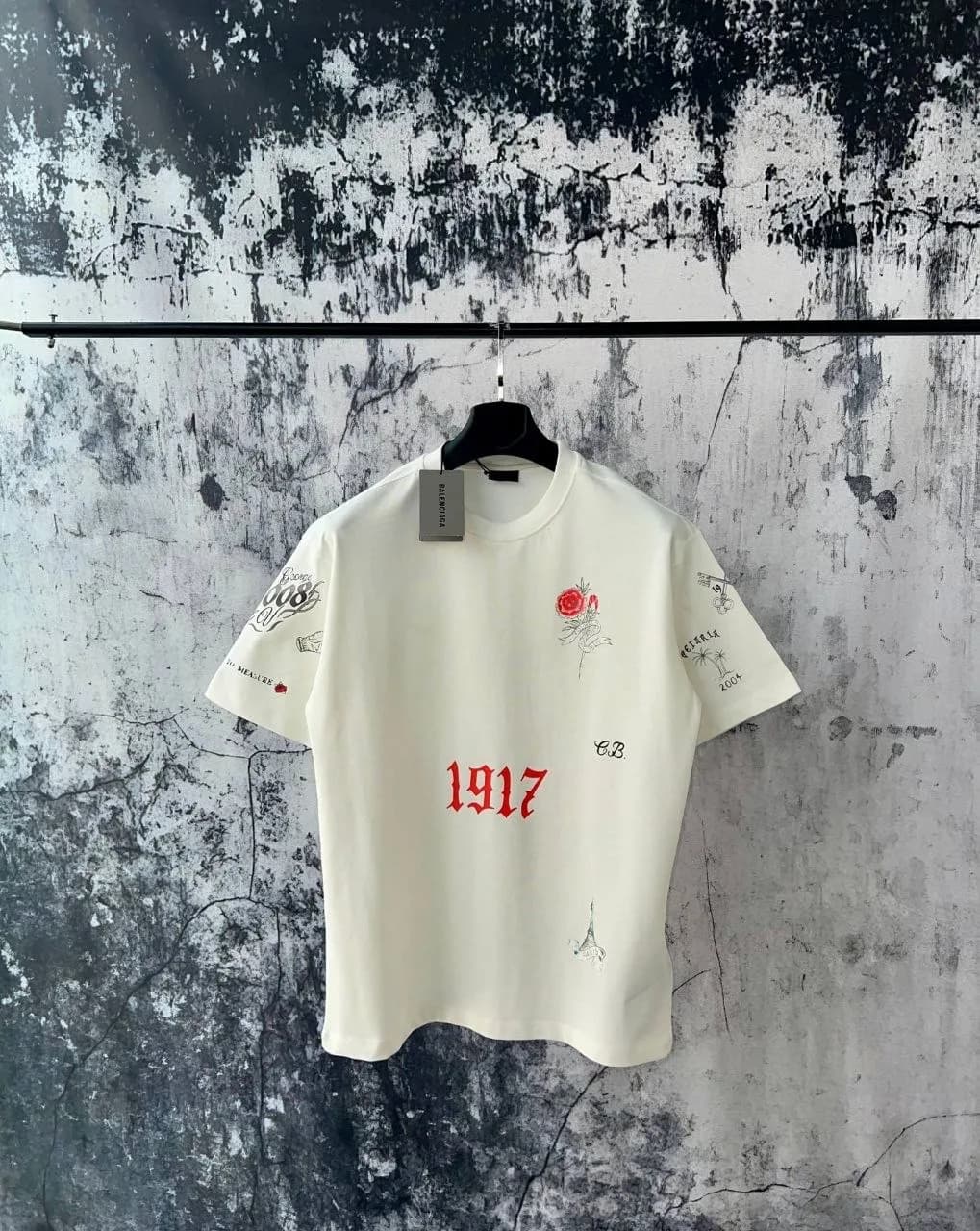 T-SHIRT BALENCIAGA TATTOO dettaglio prodotto