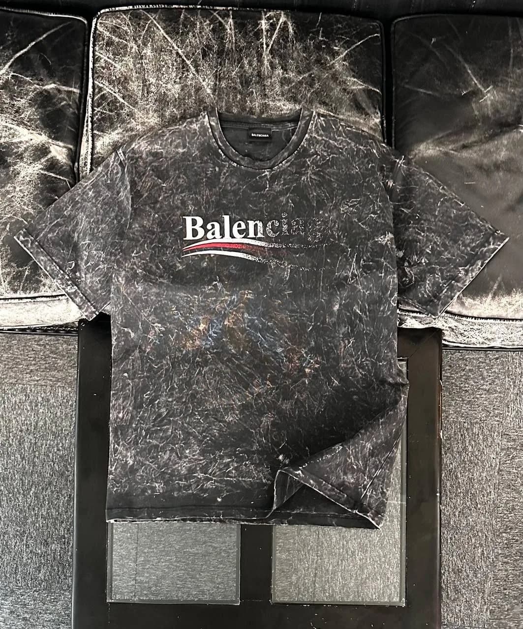 T-SHIRT BALENCIAGA WASHED WAVE dettaglio prodotto