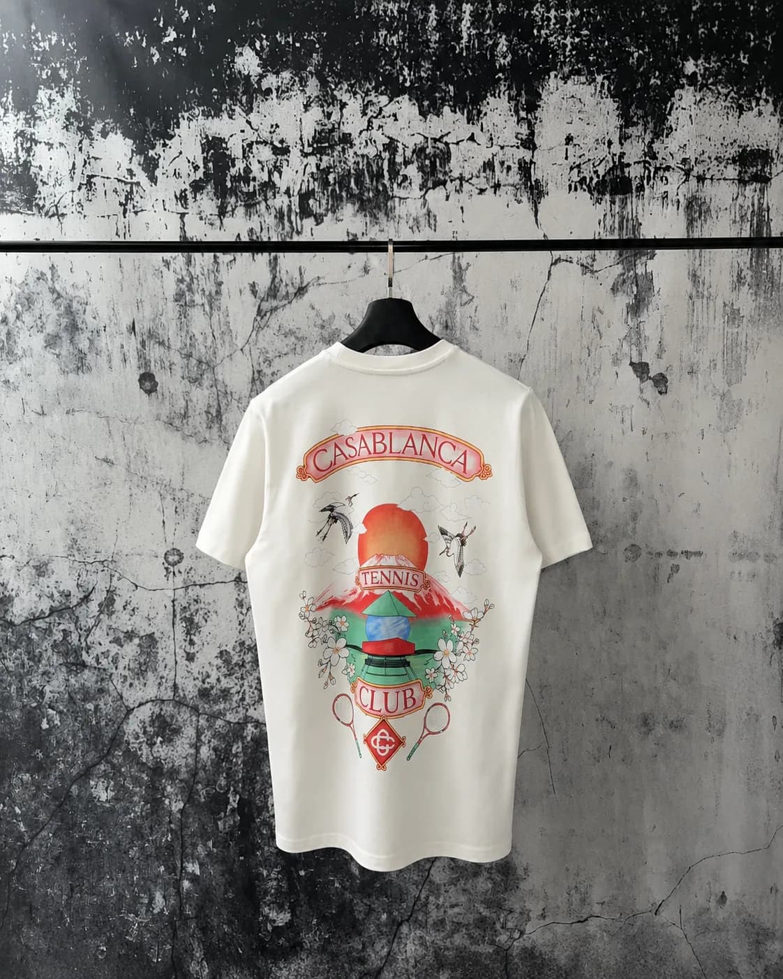 T-SHIRT CASABLANCA TENNIS CLUB