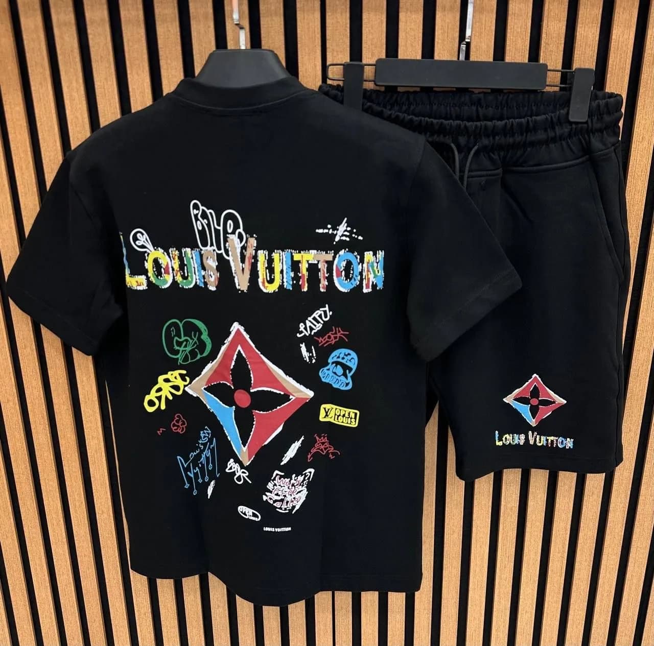 COMPLETO LV T-SHIRT SHORTS