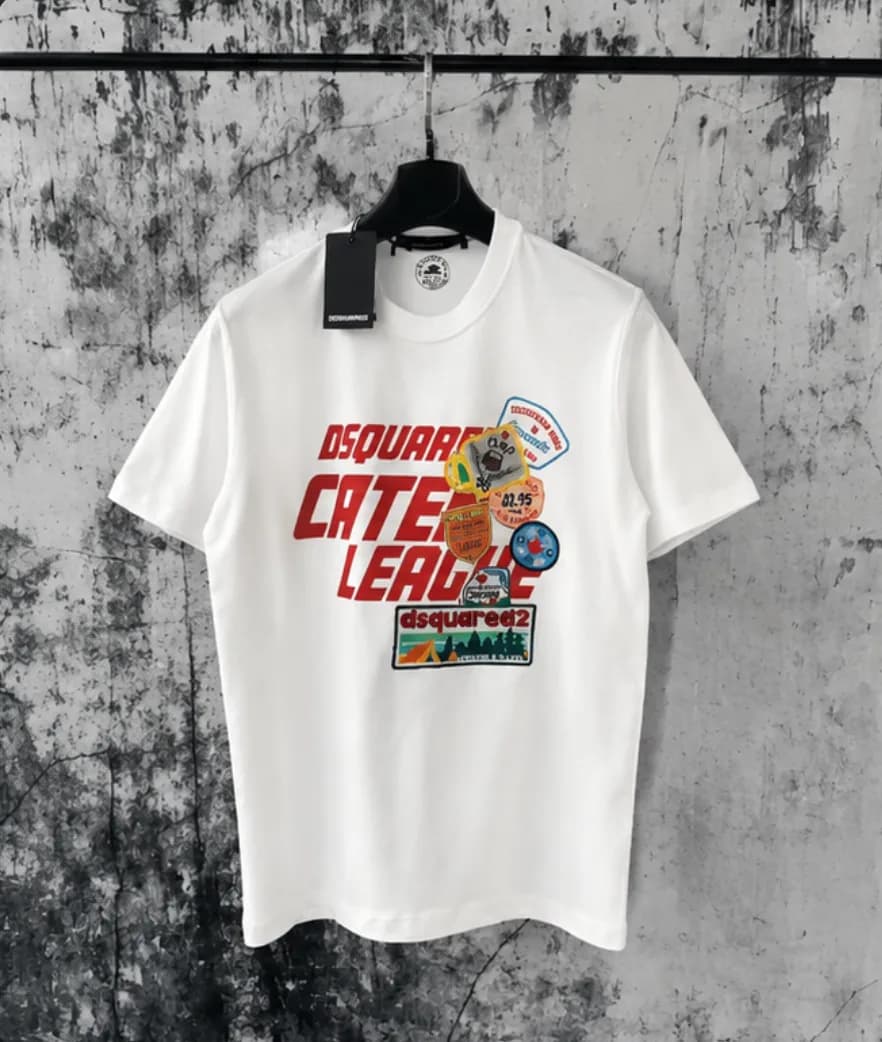 T-SHIRT DSQUARED2 CATEN LEAGUE