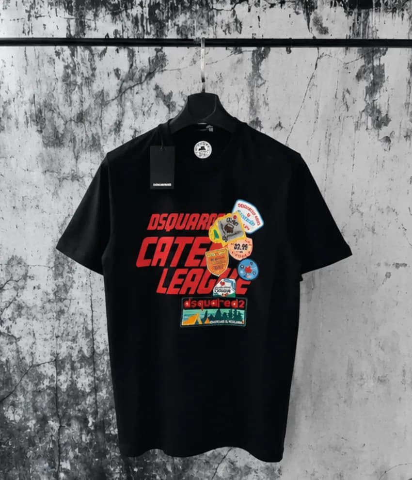 T-SHIRT DSQUARED2 CATEN LEAGUE dettaglio prodotto