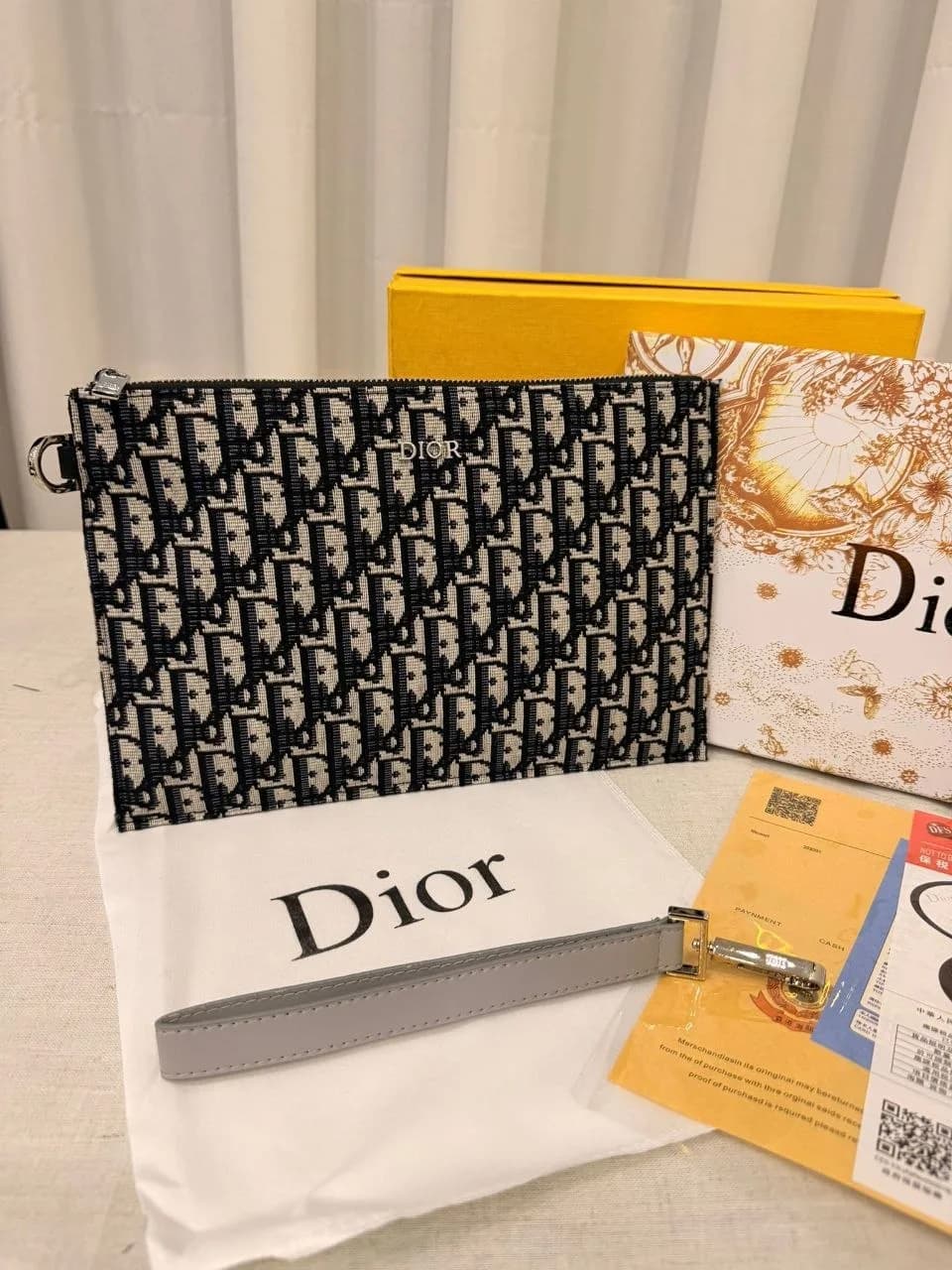 POCHETTE DIOR OBLIQUE