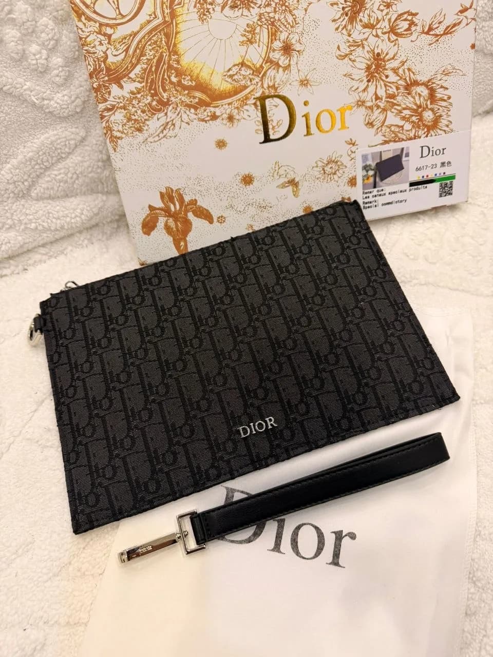 POCHETTE DIOR OBLIQUE dettaglio prodotto