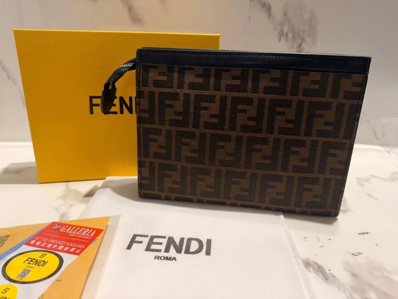 POCHETTE FENDI FF