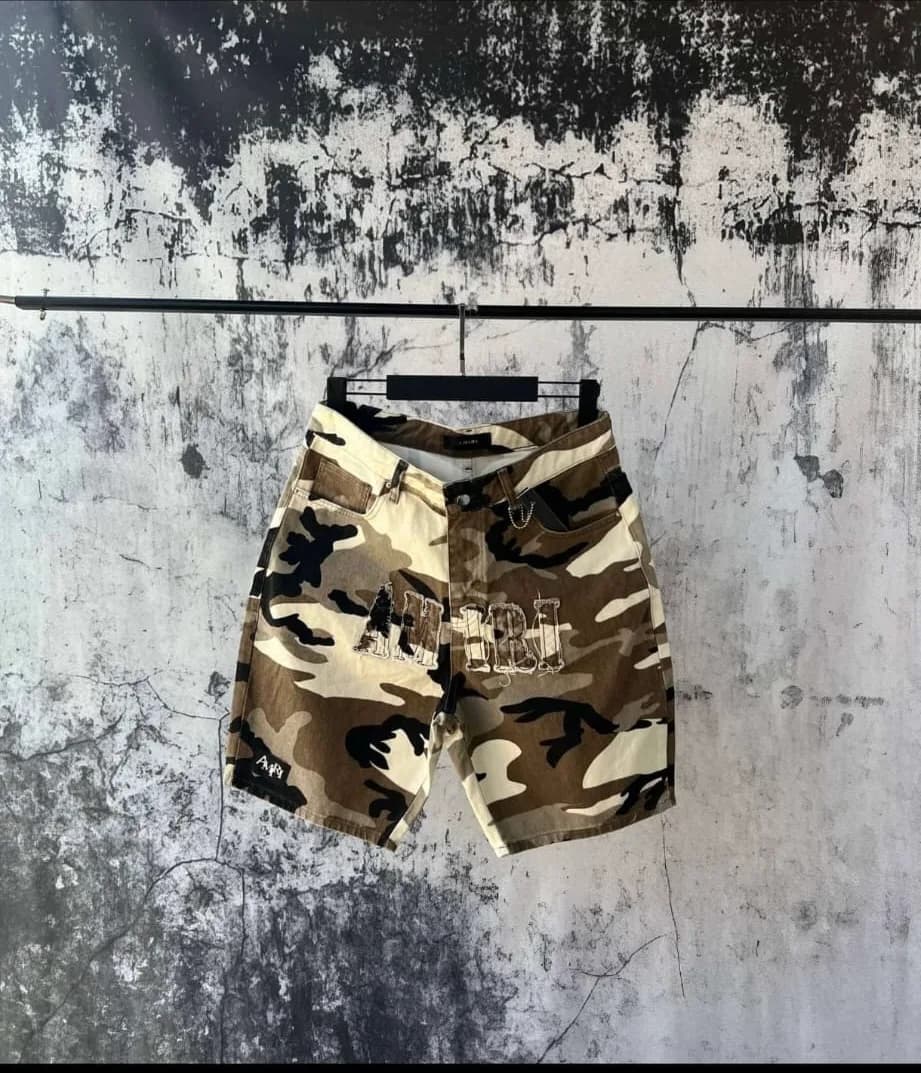 BERMUDA AMIRI DESERT CAMO - SHORTS LUXURY89SHOP